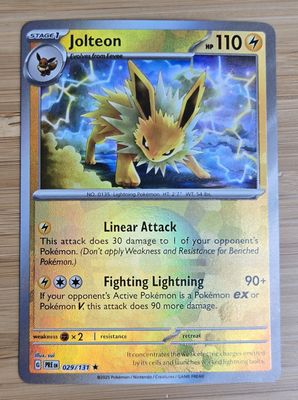 Jolteon (POKEBALL) - 029/131 - Prismatic Evolutions - NM