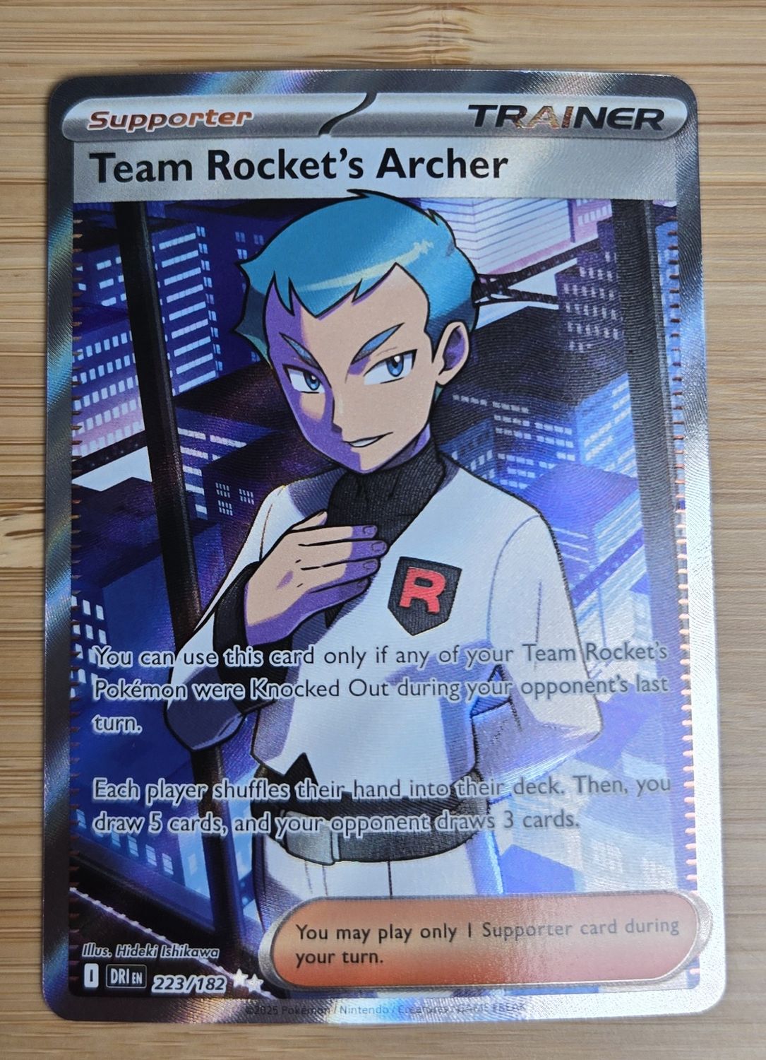 Team Rocket's Archer - 223/182 - Destined Rivals - NM Team Rocket's Archer - 223/182 - Destined Rivals - NM