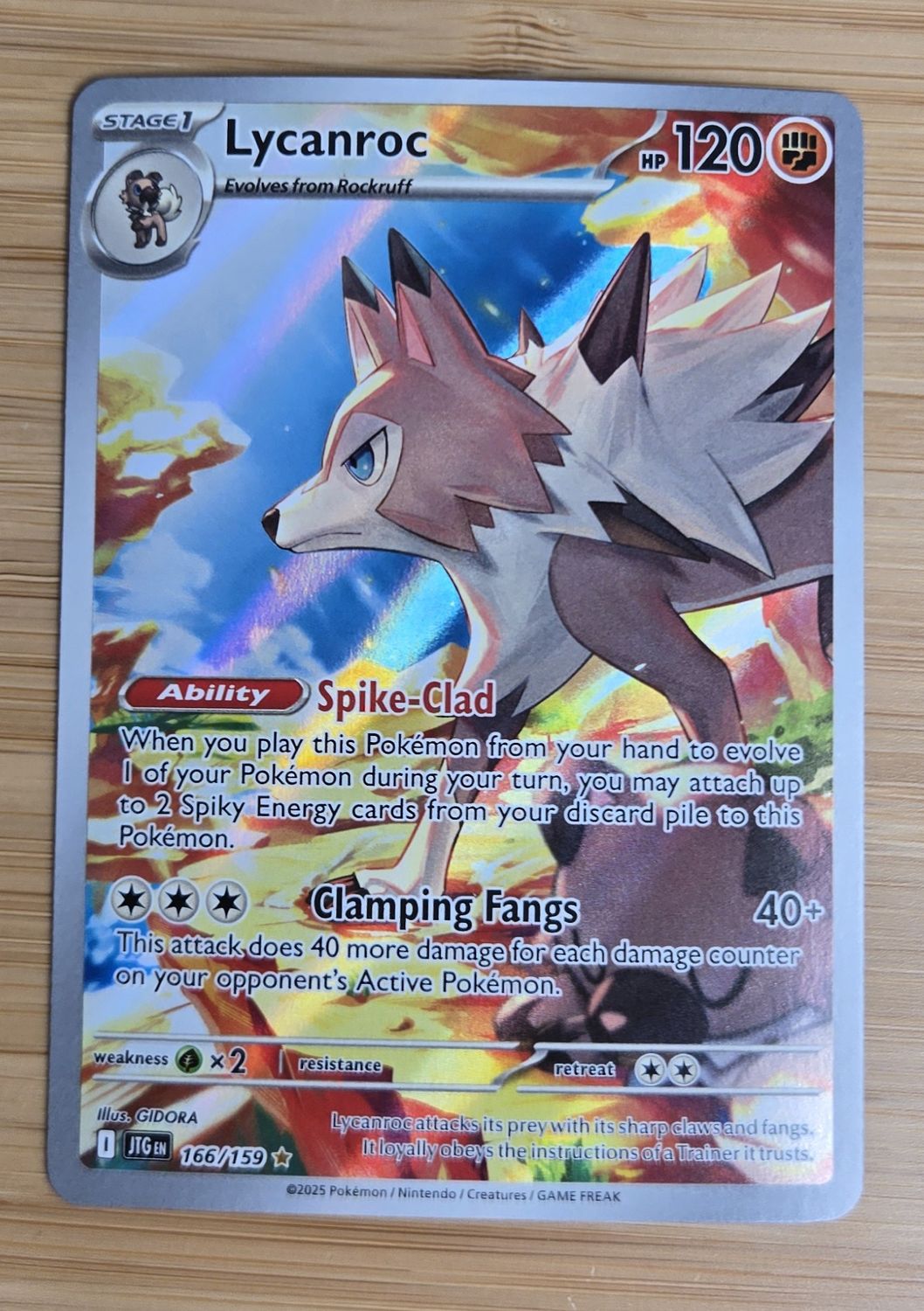 Lycanroc - 166/159 - Journey Together - NM
