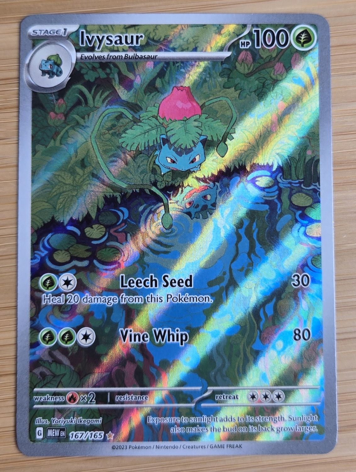 Ivysaur - 151 - 167/165 - NM