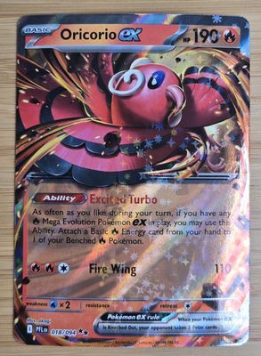 Oricorio EX - 018/094 - Phantasmal Flames - NM