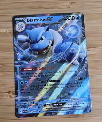 Blastoise EX - 151 - 009/165