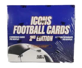 2025 Club Legacyz Icons Football (soccer) 2nd Edition, Format: Boîte