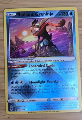 Radiant Greninja - Astral Radiance - 046/189 - NM