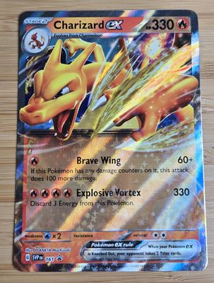 Charizard EX - Scarlet and Violet PROMO - 161 - NM