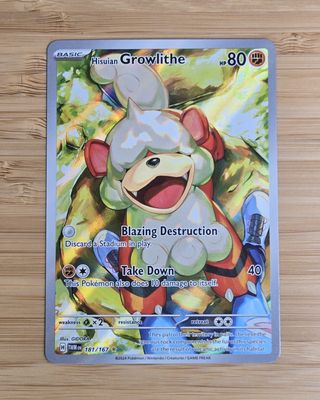 Hisuian Growlithe - Twilight Masquerade - 181/167 -NM