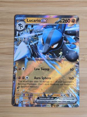 Lucario EX - Scarlet and Violet (PROMO) - 017 - NM