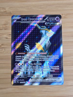 Iron Crown EX - Temporal Forces - 191/162 - NM