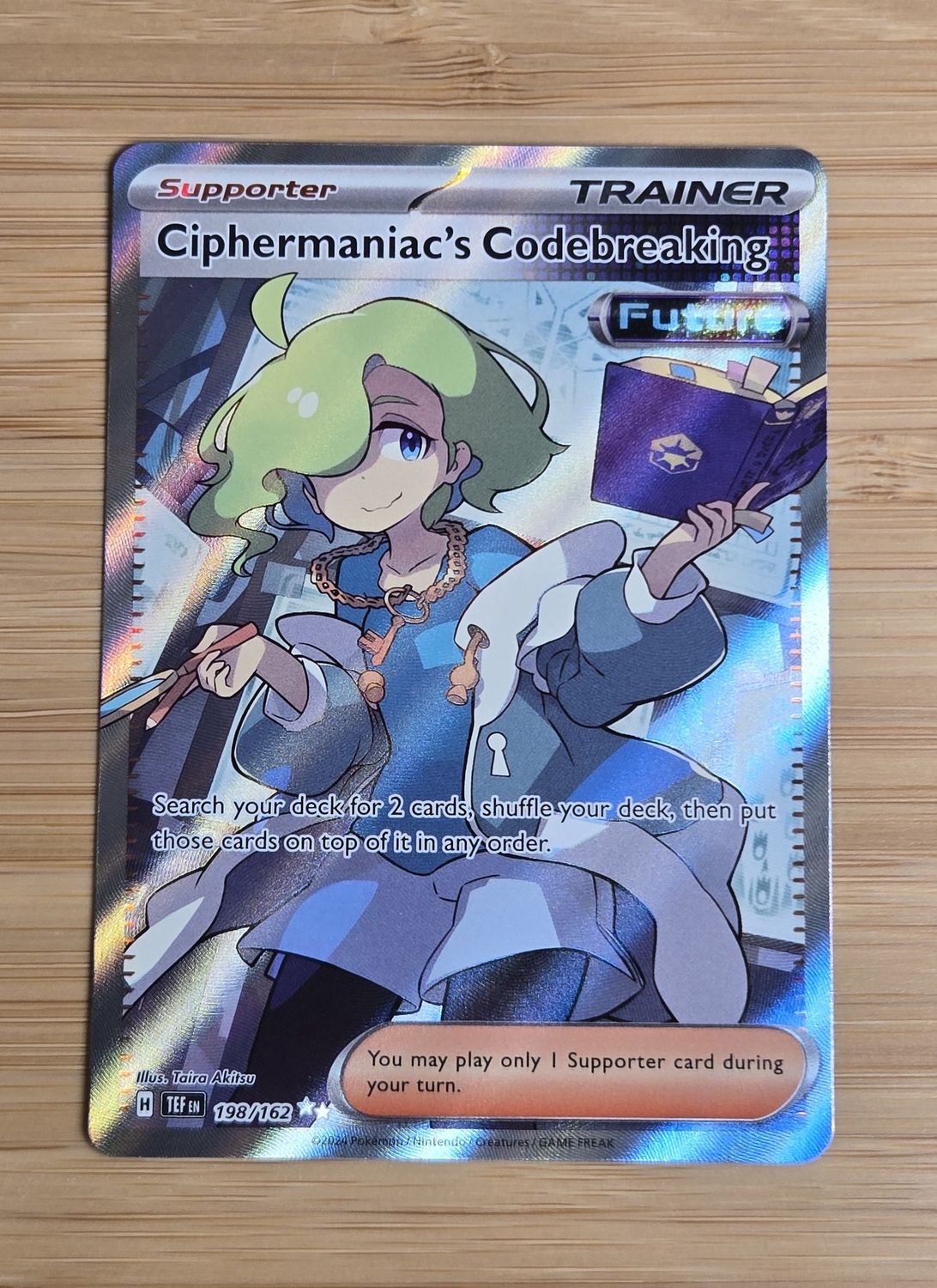 Ciphermaniac's Codebreaking - Temporal Forces - 198/162 - NM