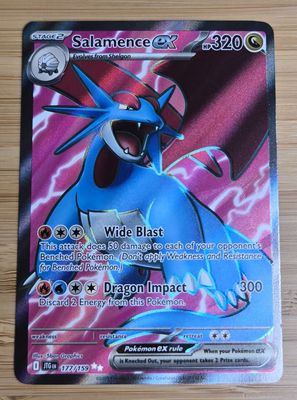 Salamence EX - Journey Together - 177/159 - NM