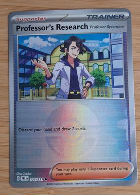 Professor's Research - 125/131 - Prismatic Evolution - NM - (BALL)
