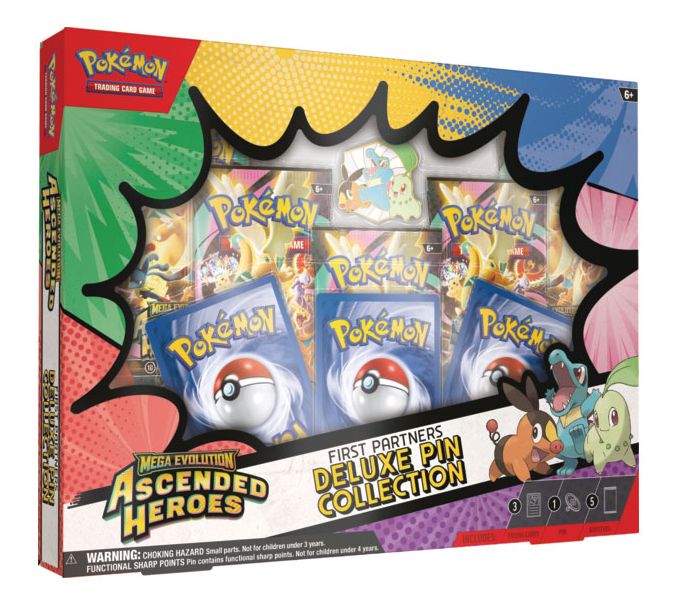 Pokémon - Ascend Heroes - Deluxe Pin Collection - Pré-commande Pokémon - Ascend Heroes - Deluxe Pin Collection - Pré-commande