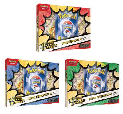 Pokémon - Ascend Heroes - Mega Ex Box - Pré-commande Pokémon - Ascend Heroes - Mega Ex Box - Pré-commande