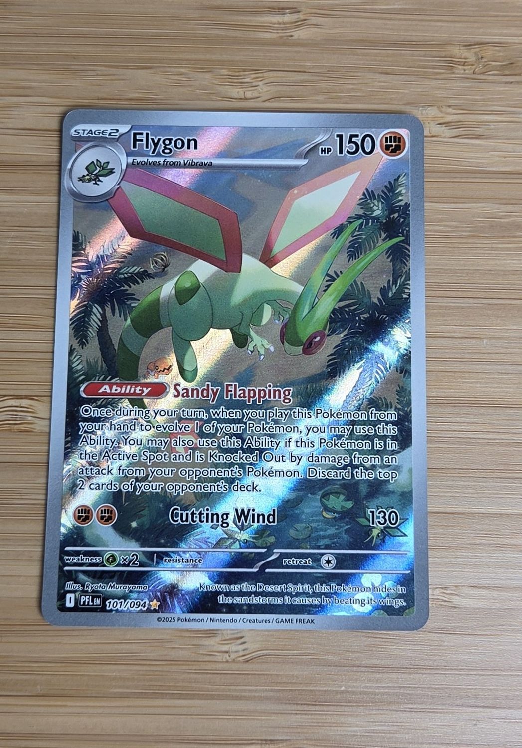Flygon - 101/094 - Phantasmal Flames - NM