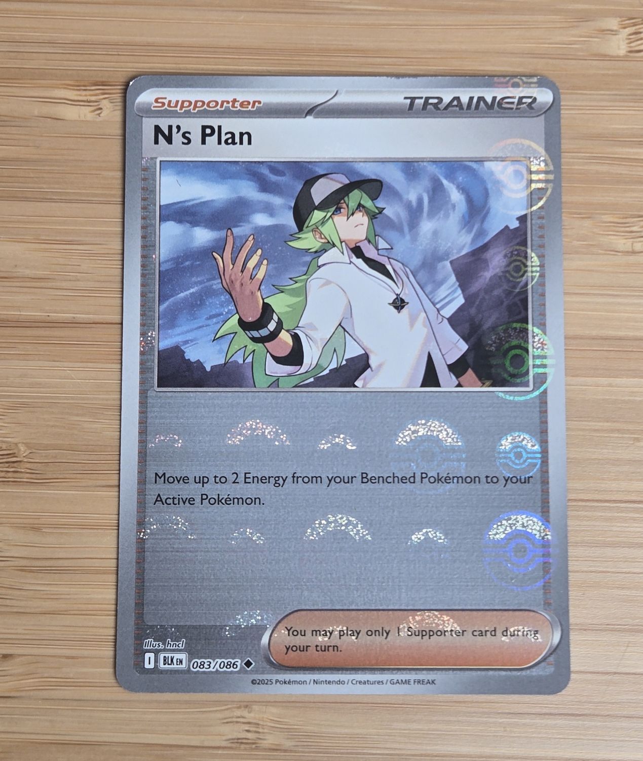 N's Plan - 083/086 - Black Bolt -LP