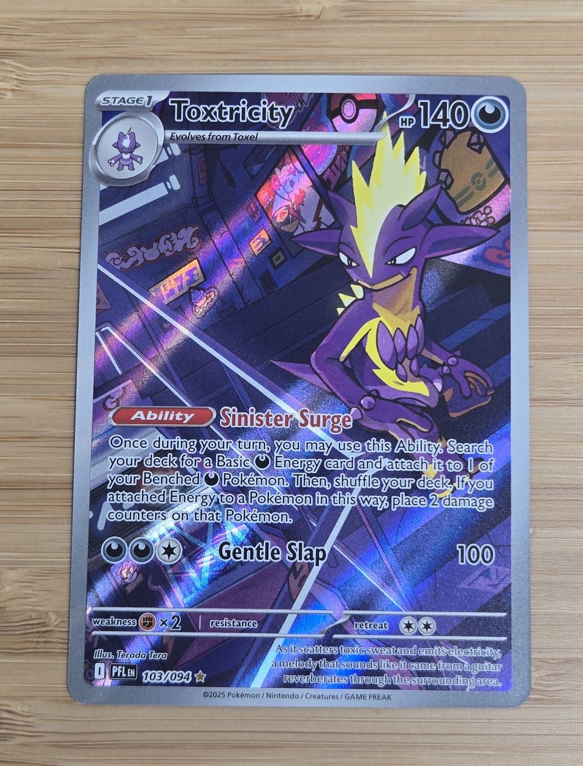 Toxtricity - 103/094 - Phantasmal Flames - NM