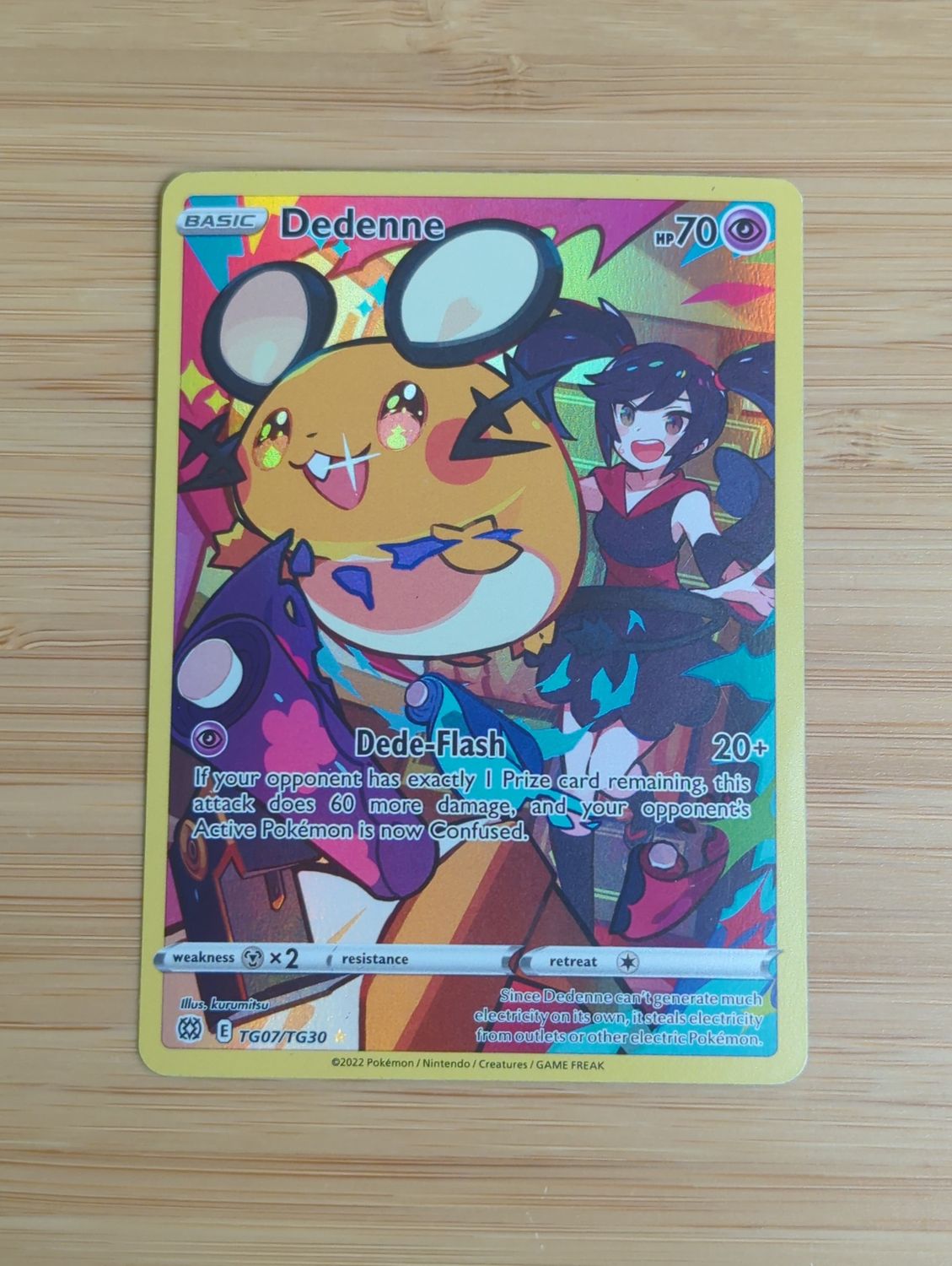Dedenne - TG07/TG30 - Brilliant Stars - NM