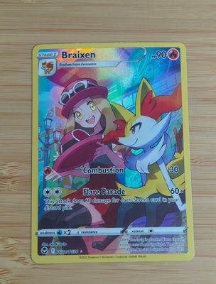 Braixen - TG01/TG30 - Silver Tempest - NM Braixen - TG01/TG30 - Silver Tempest - NM