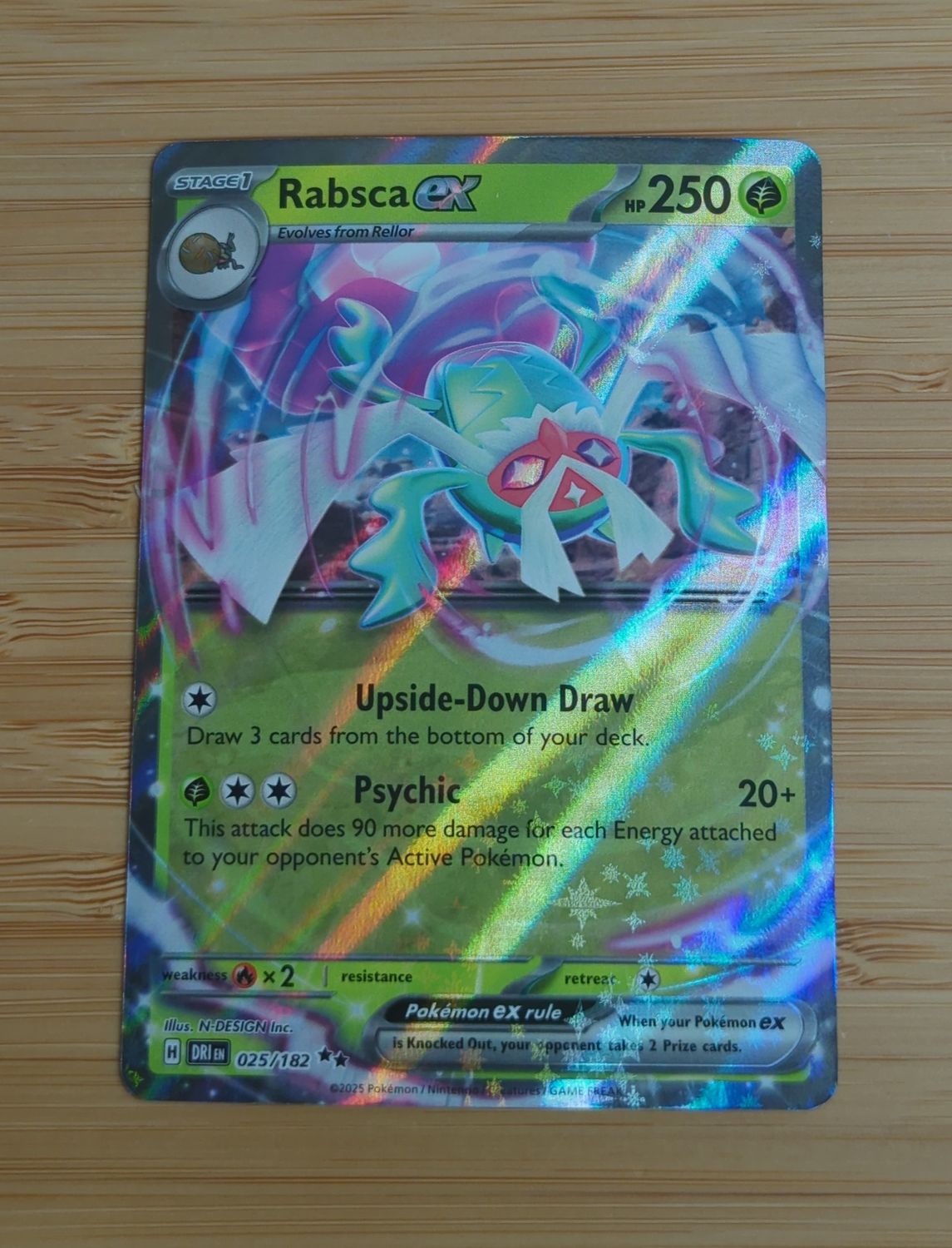 Rabsca ex - 025/182 - Destined Rivals - NM