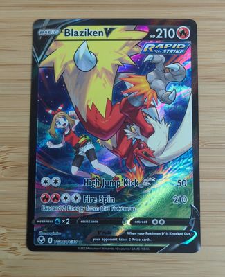 Blaziken V - TG14/TG30 - Silver Tempest - NM Blaziken V - TG14/TG30 - Silver Tempest - NM