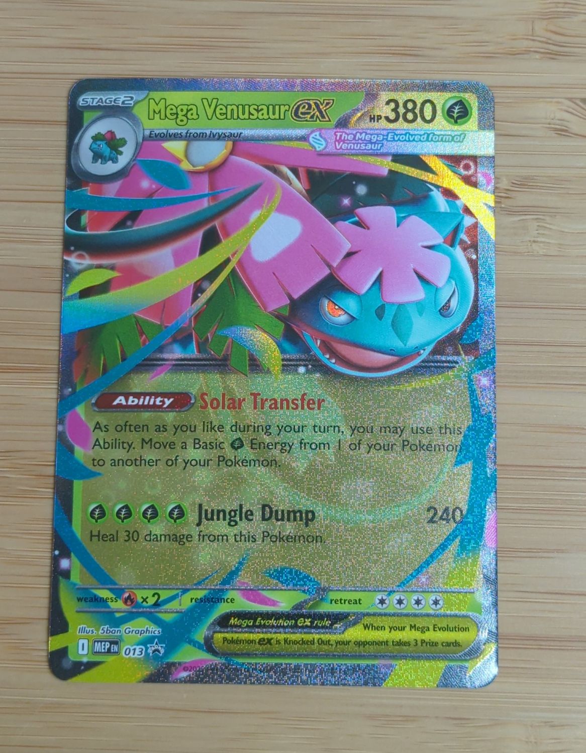 Mega Venusaur EX - 013 - Promo -  Mega Evolutions - NM