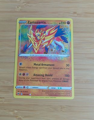 Zamazenta - 102/185 - Vivid Voltage - NM Zamazenta - 102/185 - Vivid Voltage - NM