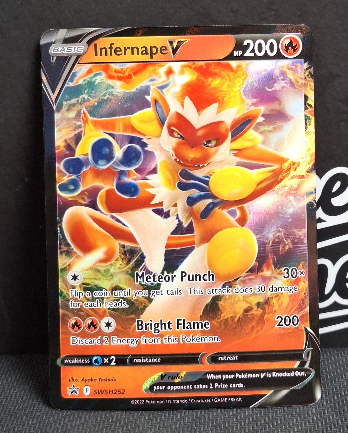 Infernape V - SWSH252 - Promo - NM Infernape V - SWSH252 - Promo - NM