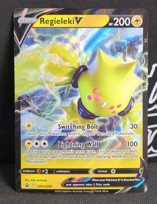 Regieleki V - SWSH280 - PROMO - NM Regieleki V - SWSH280 - PROMO - NM