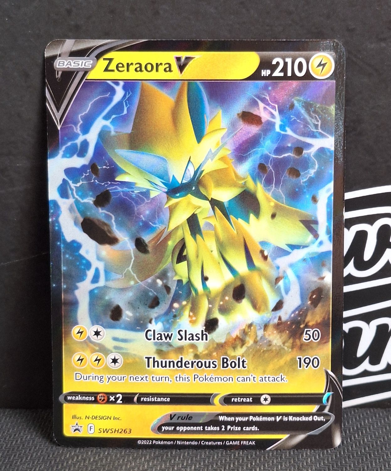 Zeraora V - SWSH263 - PROMO - NM Zeraora V - SWSH263 - PROMO - NM