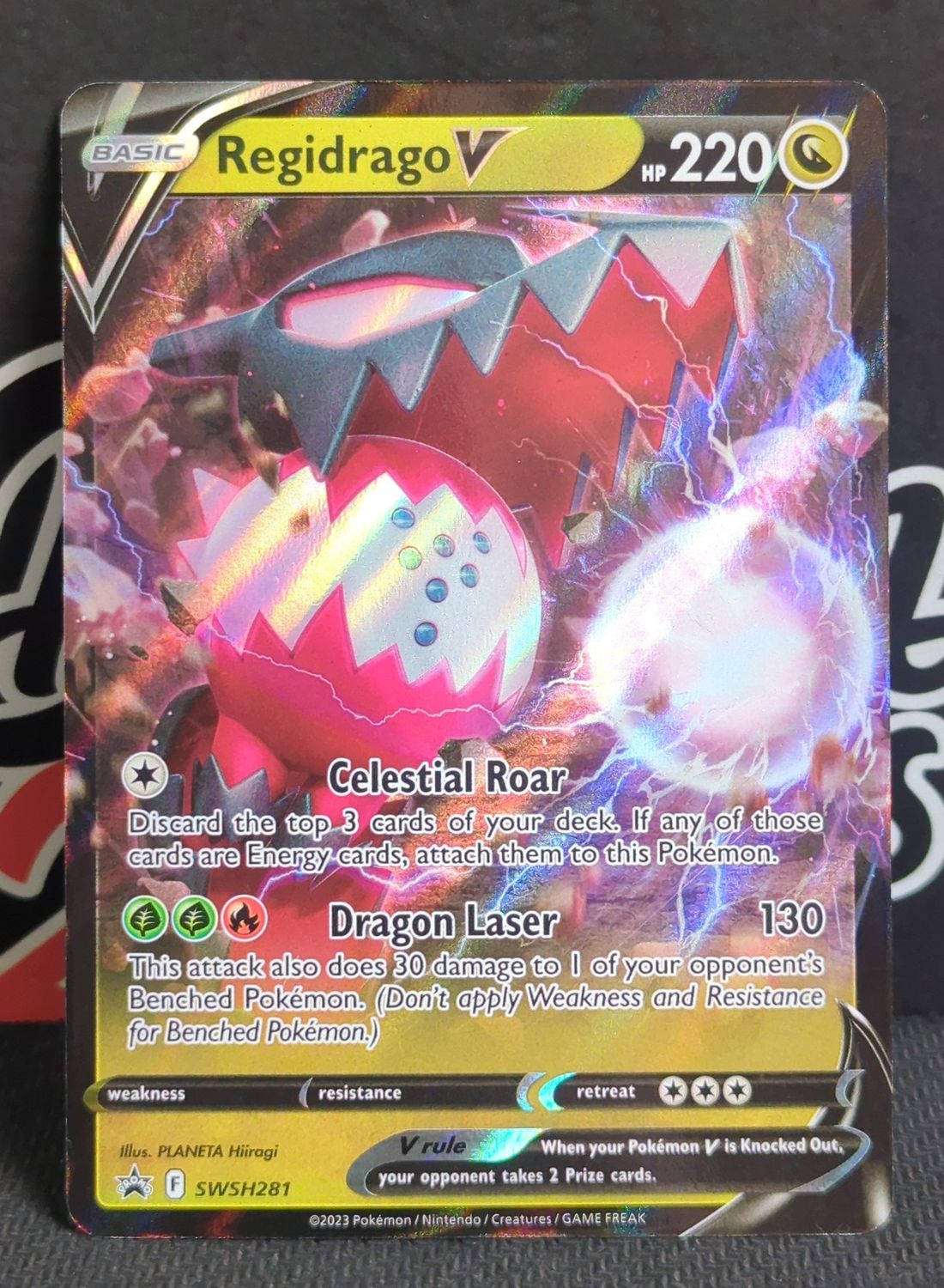 Regidrago V - SWSH281 - PROMO - NM
