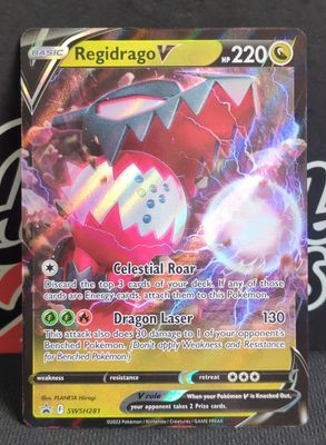 Regidrago V - SWSH281 - PROMO - NM Regidrago V - SWSH281 - PROMO - NM