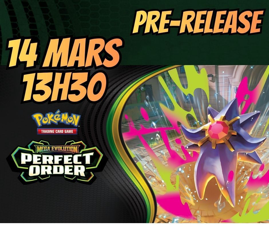 Perfect Order - Prerelease 14 mars 2026 13h30