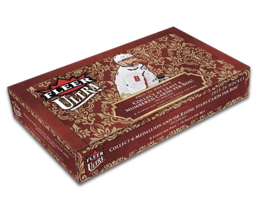 2025-26 Upper Deck Fleer Ultra Hockey Hobby, Format: Boîte