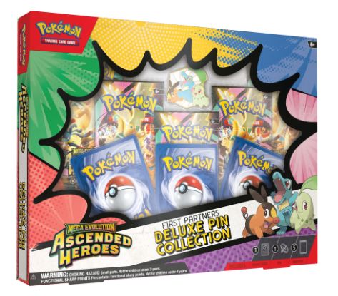 Pokémon - Ascended Heroes - Deluxe Pin Collection