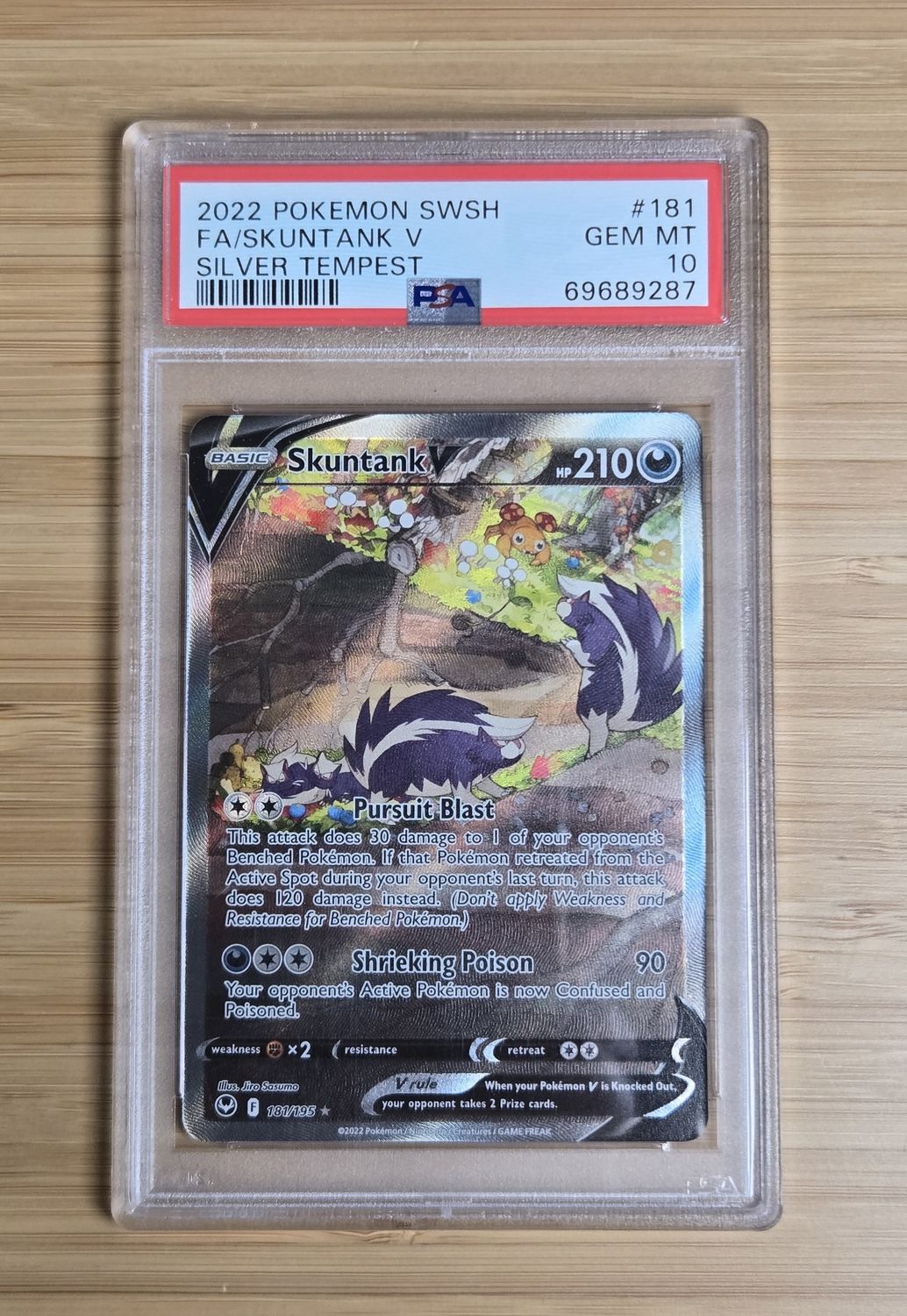 Stuntank V - 181/195 - Silver Tempest - PSA 10