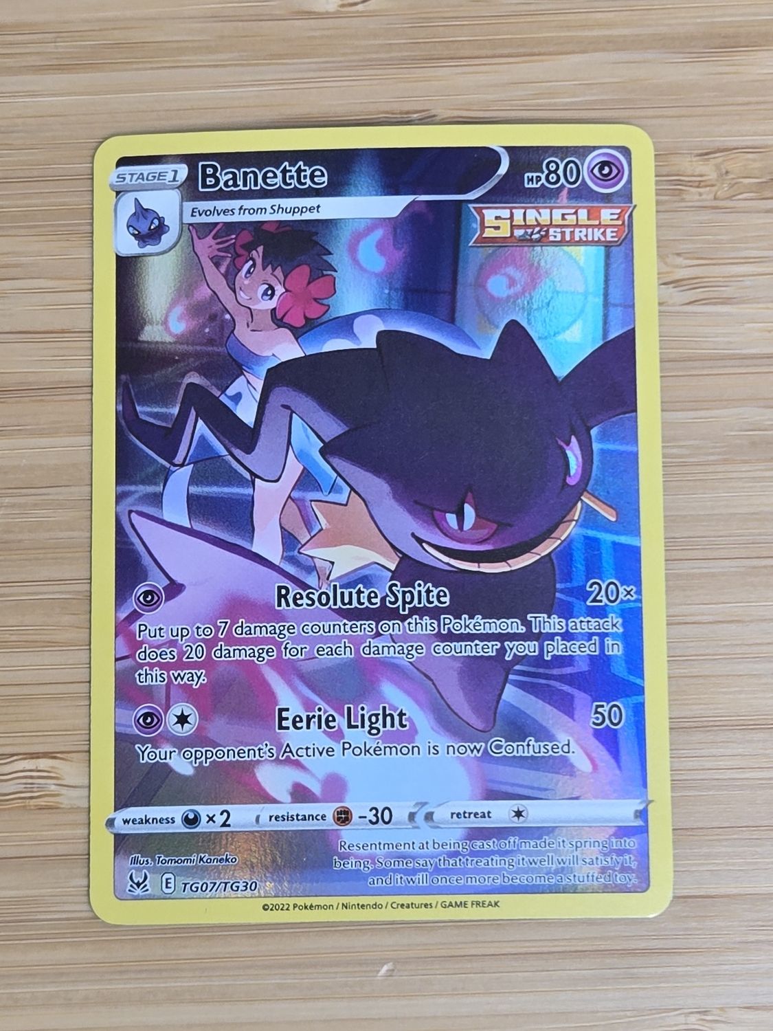 Banette - TG07/TG30 - Lost Origin - NM