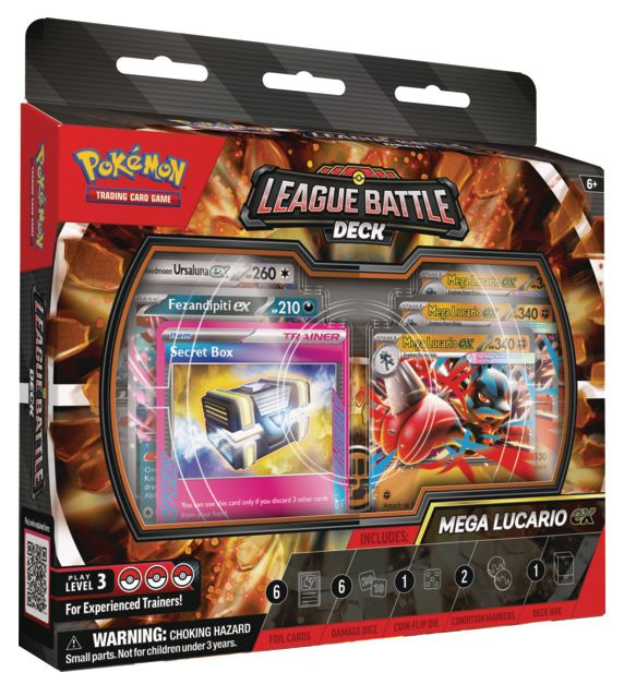 Pokémon -Mega Lucario ex - League Battle Deck Pokémon -Mega Lucario ex - League Battle Deck