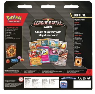 Pokémon -Mega Lucario ex - League Battle Deck