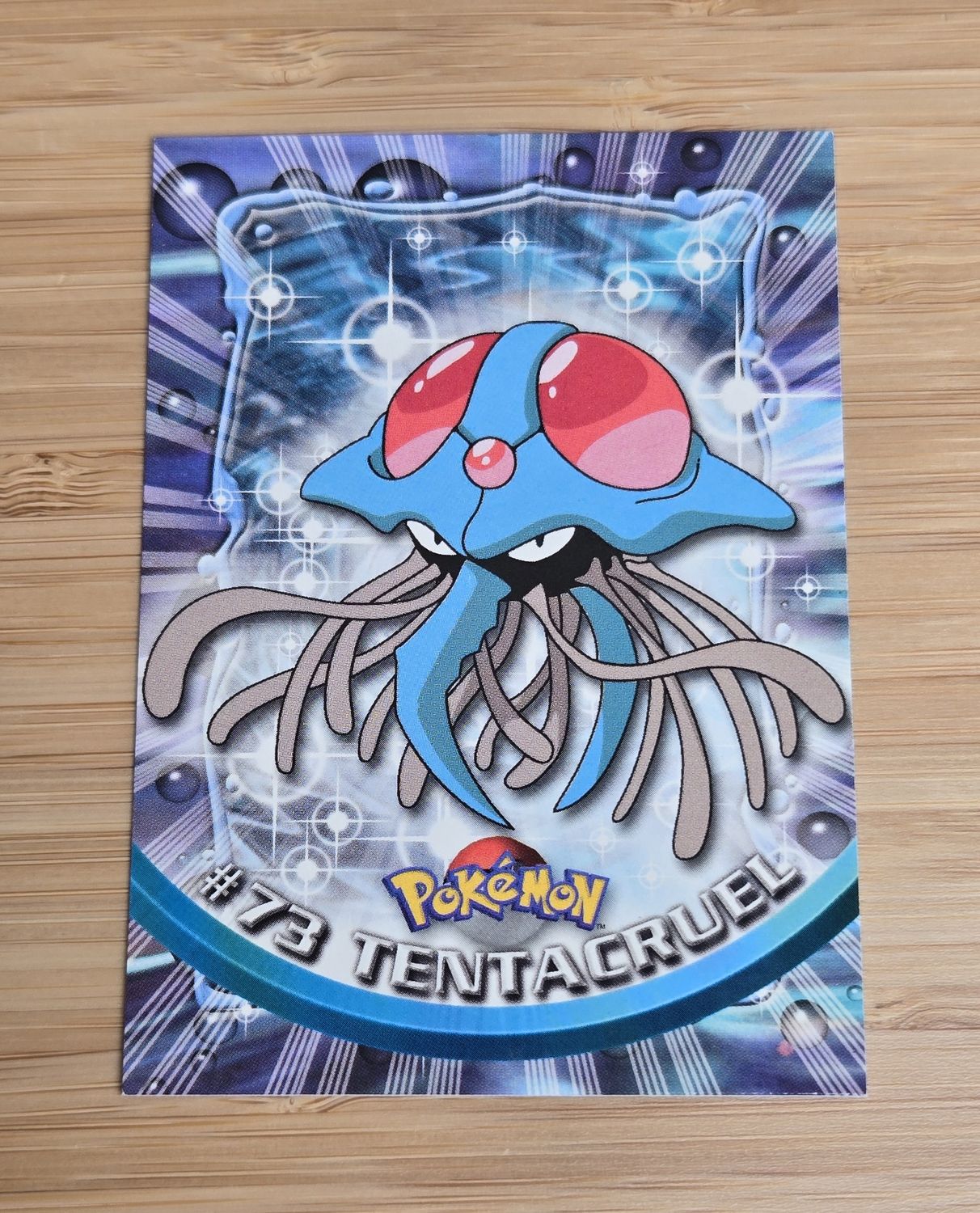 Tentacruel - #73 - Topps Pokémon TV Animation - Black Logo - NM