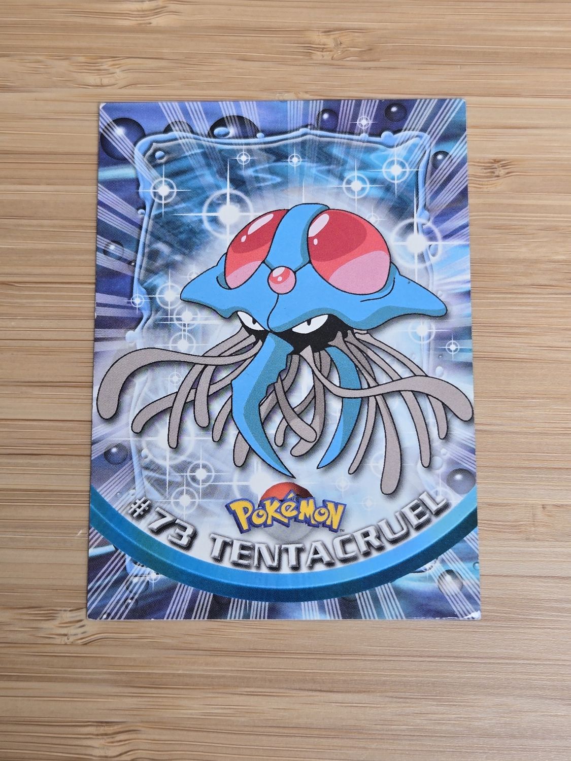 Tentacruel - #73 - Topps Pokémon TV Animation - Red Logo - NM
