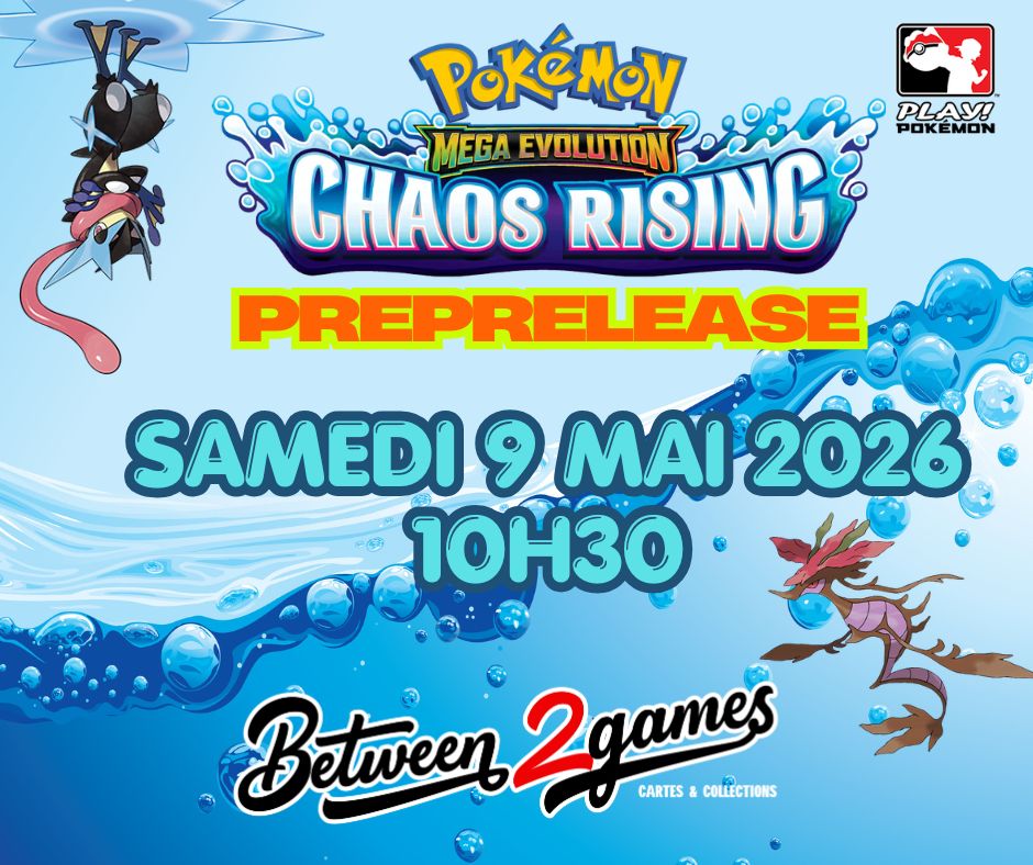 Chaos Rising - Prerelease 9 mai 2026 10h30am