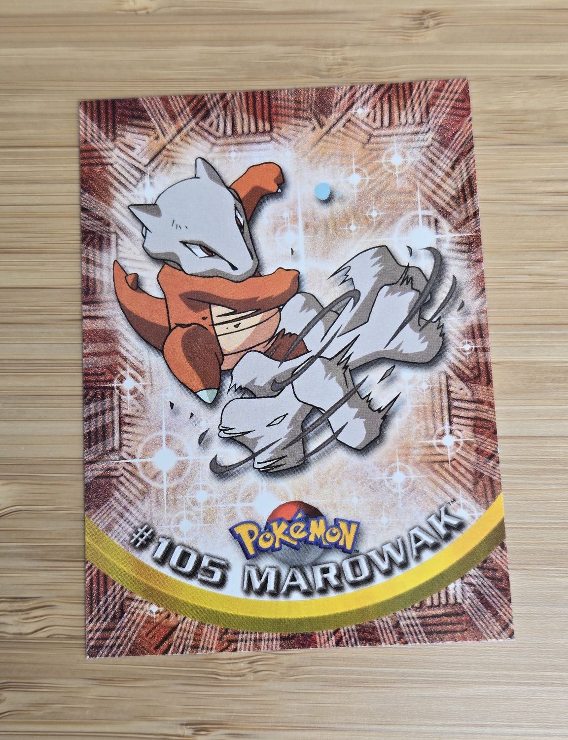 Marowar - #105 - Topps Pokémon TV Animation - Blue Logo - NM