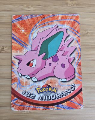 Nidoran (male) - #32 - Topps Pokémon TV Animation - Blue Logo - MP
