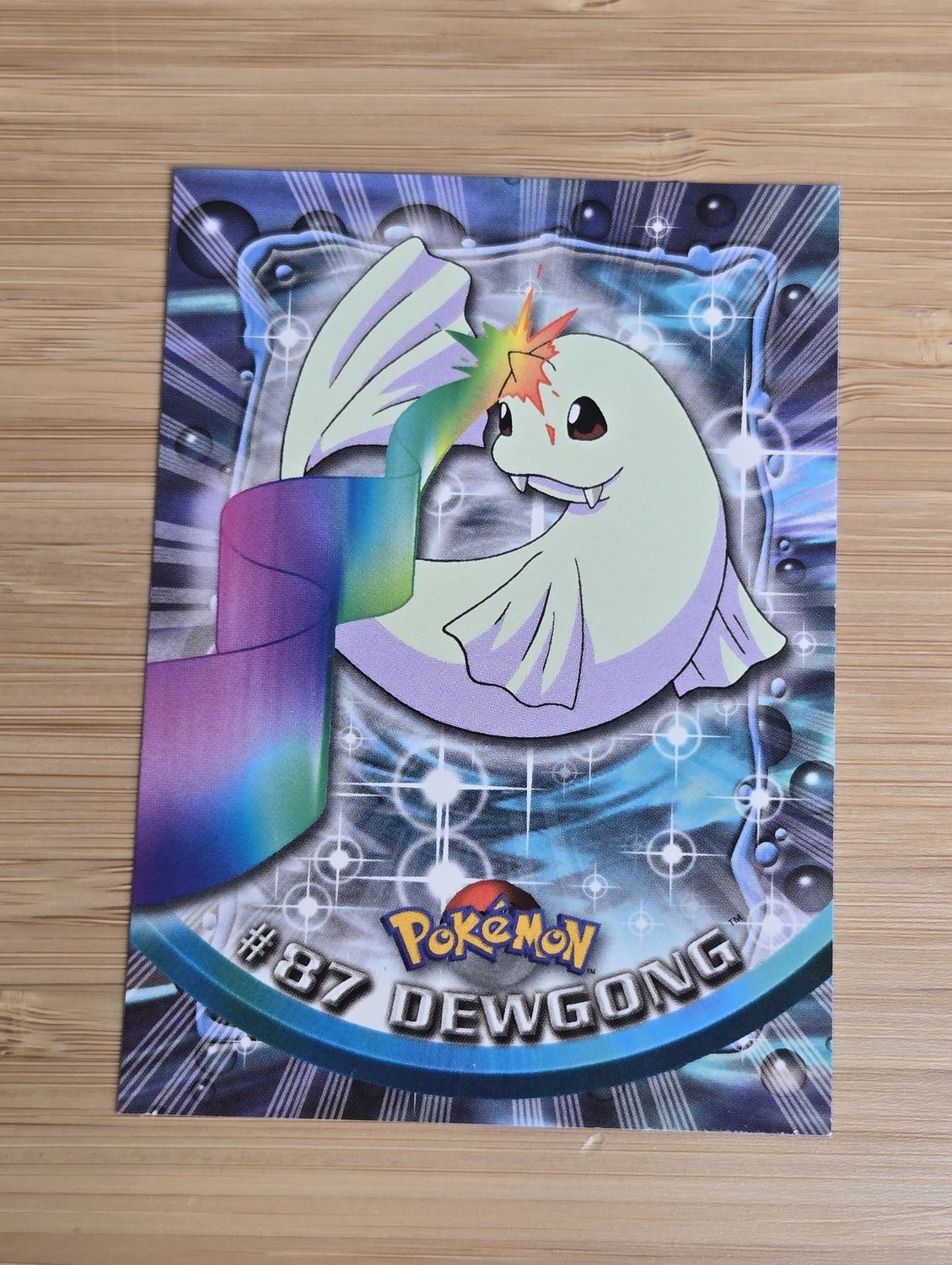 Dewgong - #87 - Topps Pokémon TV Animation - Blue Logo - NM