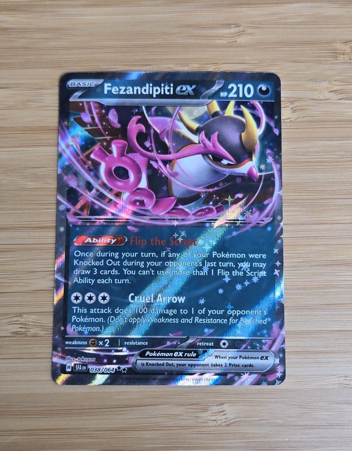 Fezandipiti ex - 038/064 - Shrouded Fable - NM