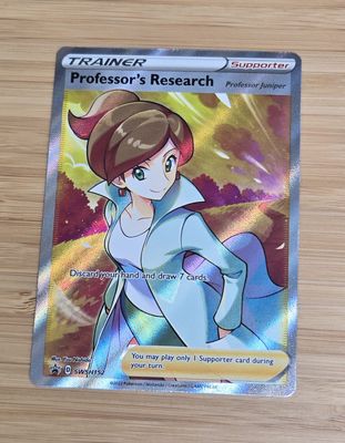 Professor's Research (Juniper) Trainer - SWSH152 - Sword &amp; Shield Promo - NM