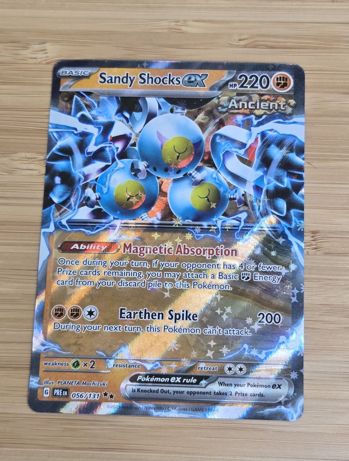 Sandy Shocks ex - 056/131 - Prismatic Evolutions - NM