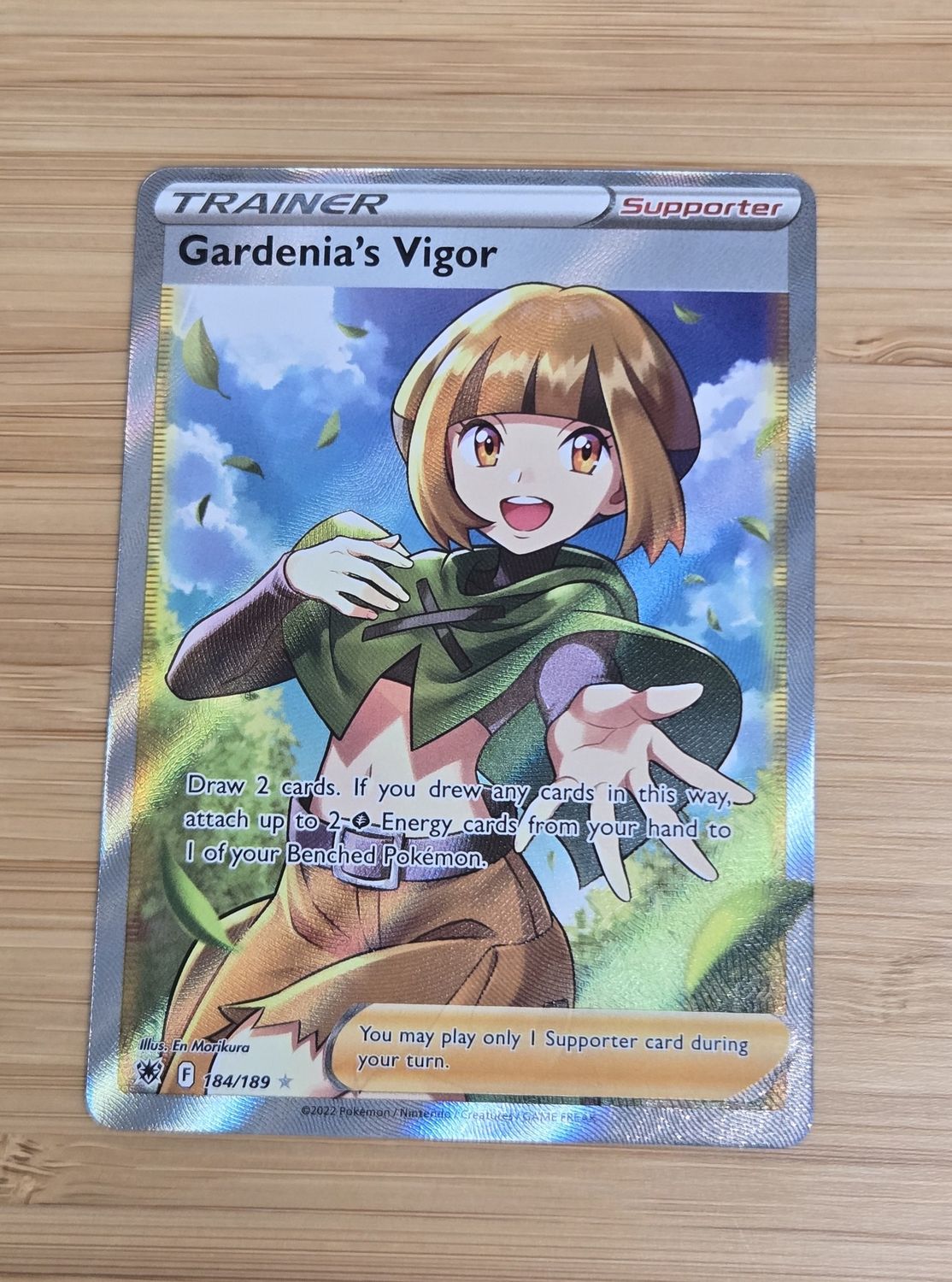 Gardenia's Vigor Trainer - 184/189 - Astral Radiance - NM