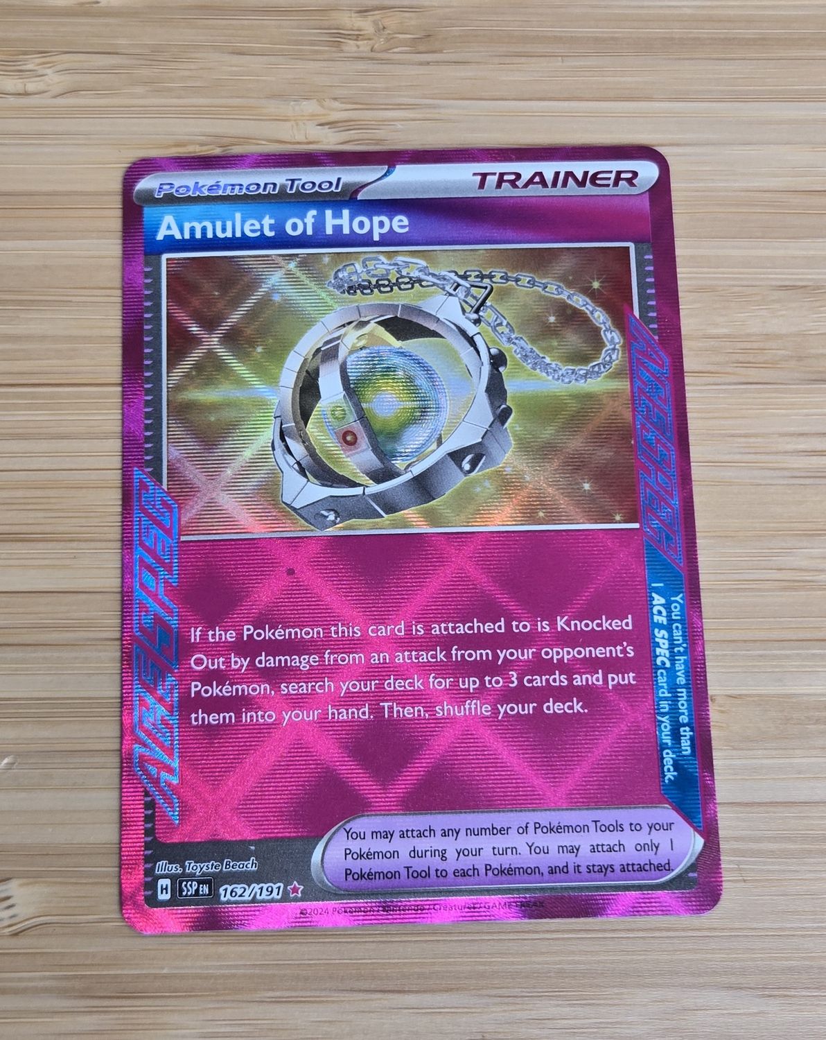 Amulet of Hope - 162/191 - Surging Sparks - NM