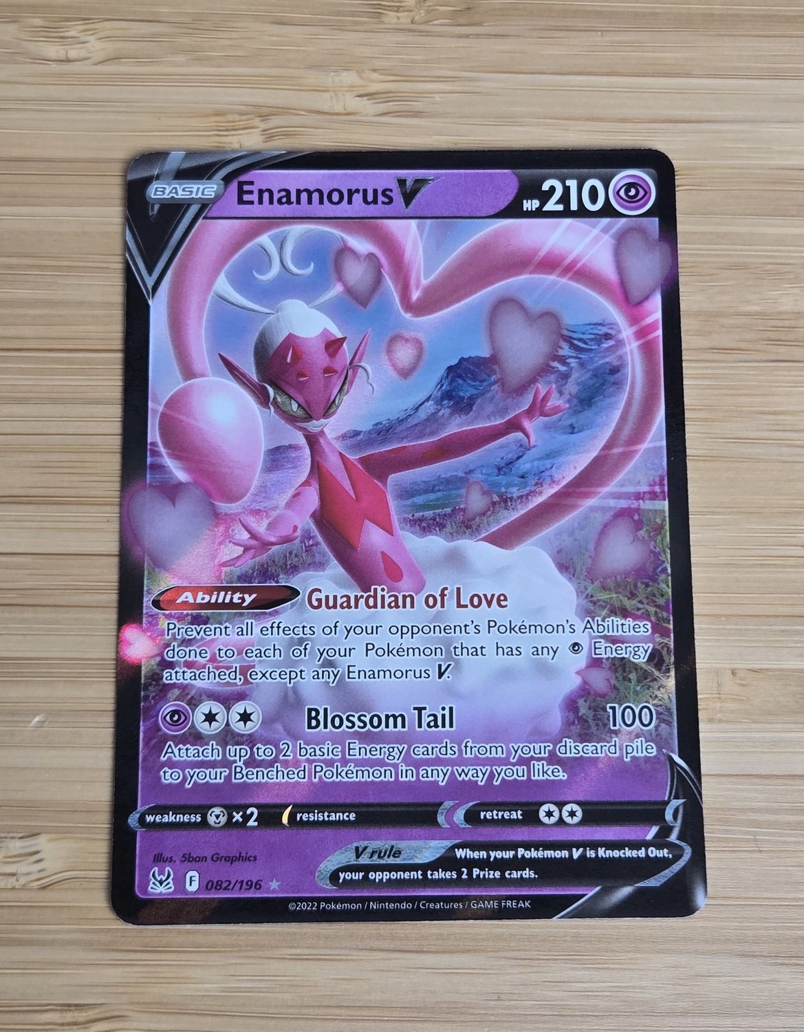 Enamorus V - 082/196 - Lost Origin - NM